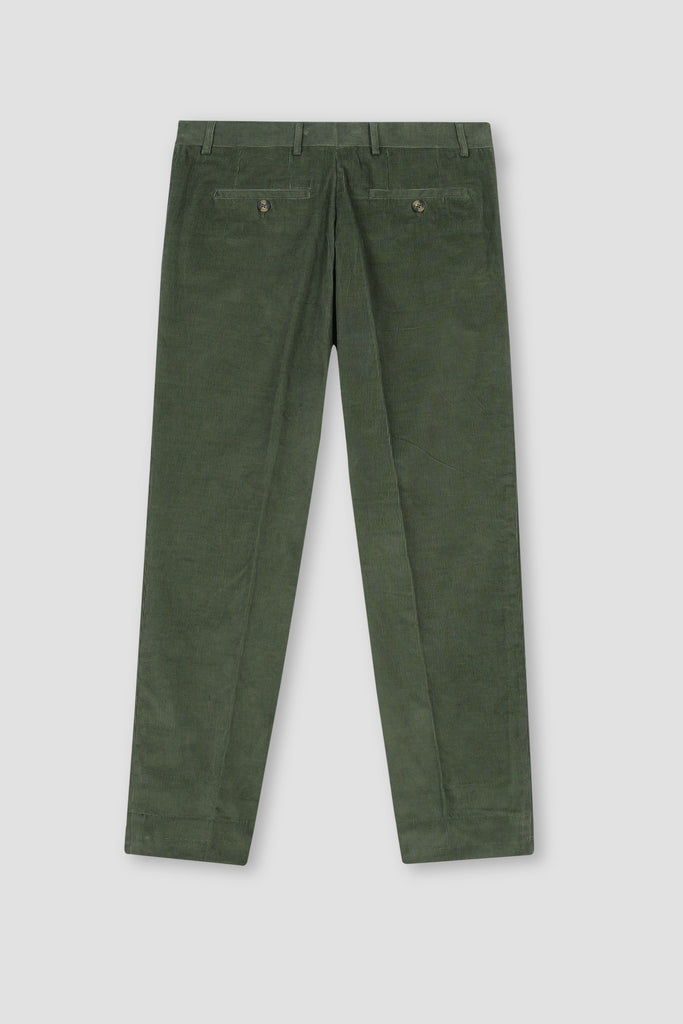 Hunter Green Corduroy Soren Trousers