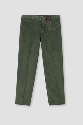 Hunter Green Corduroy Soren Trousers
