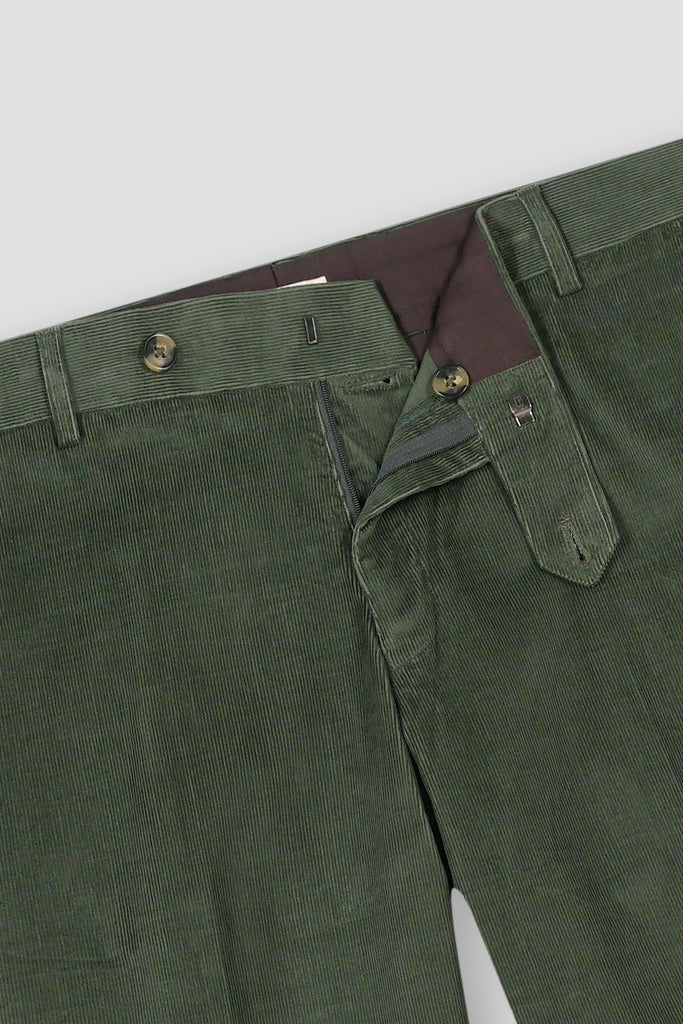 Hunter Green Corduroy Soren Trousers