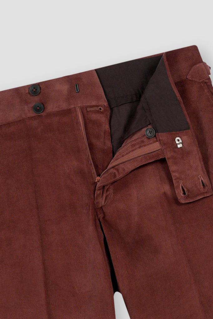 Mountain Brown Corduroy Gurkha Trousers