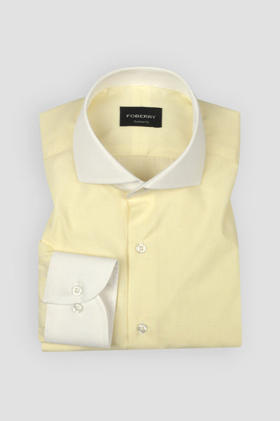 Yellow Pin Striped Featherweight Shirt