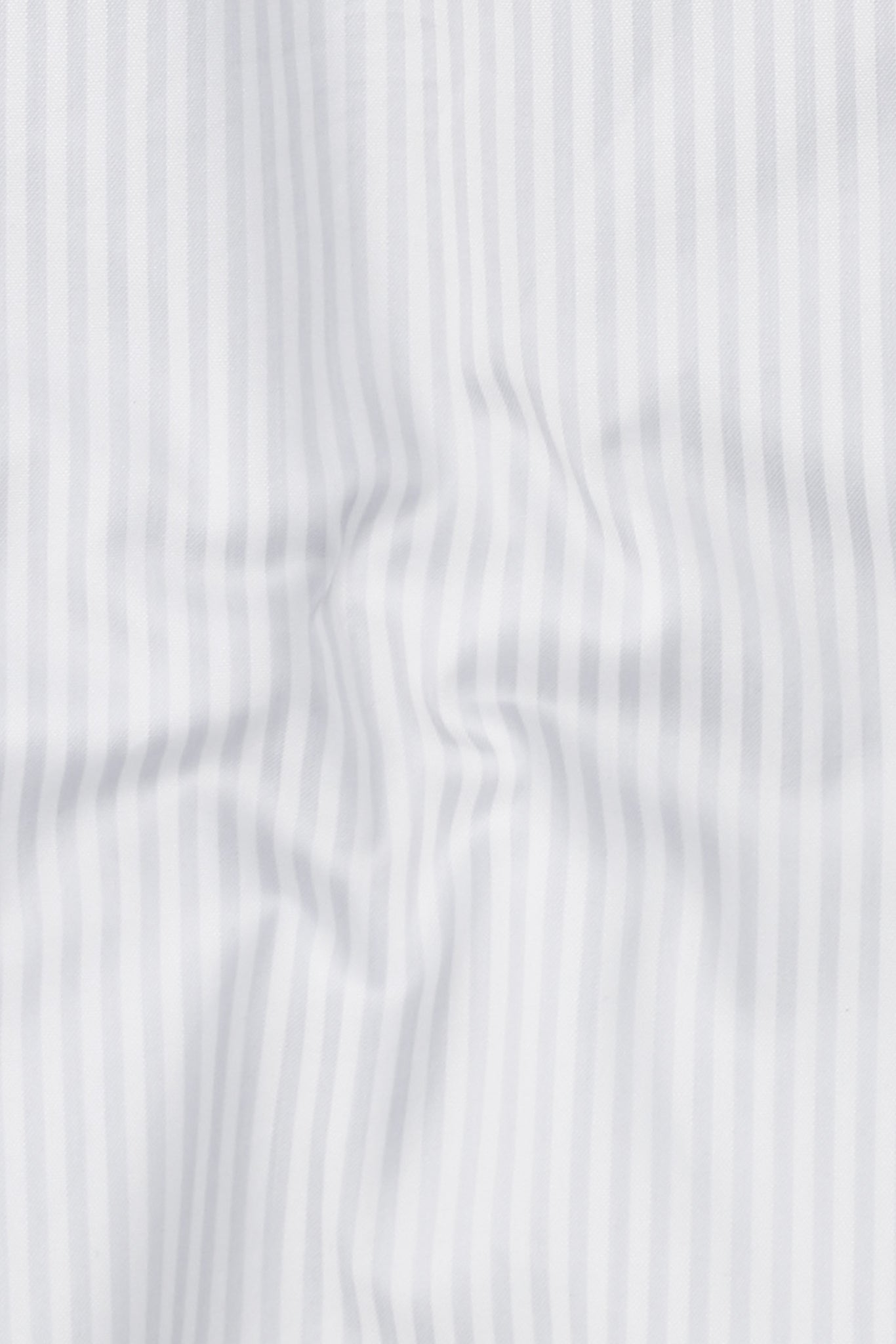 Pastel Grey Bankers Stripes Shirt