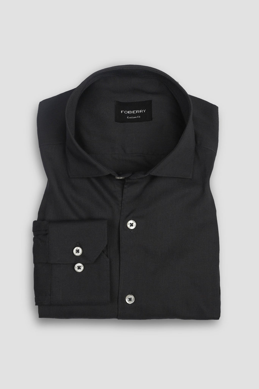 Grey Linen Featherweight Shirt