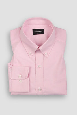 Crisp Pink Oxford Shirt