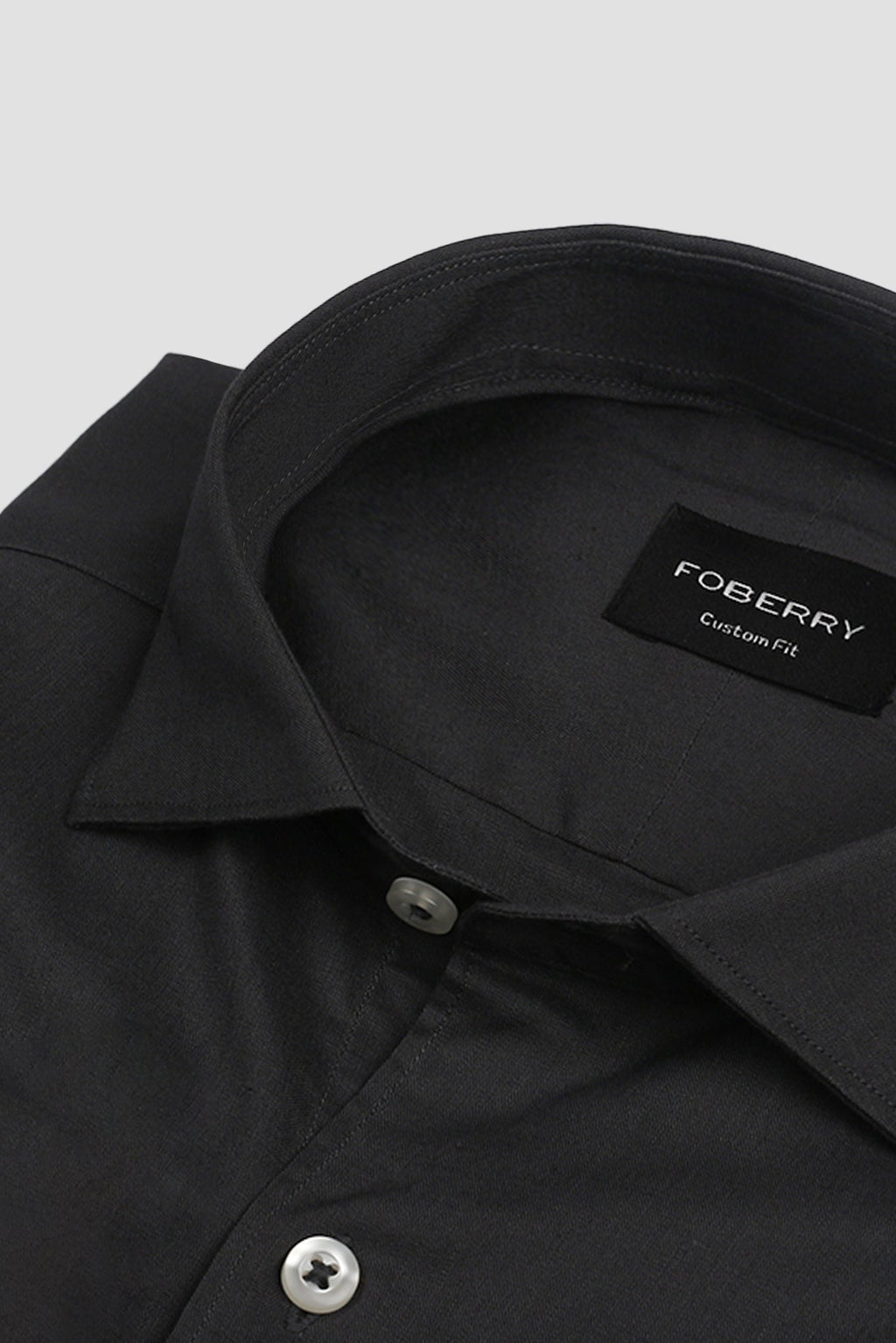 Grey Linen Featherweight Shirt