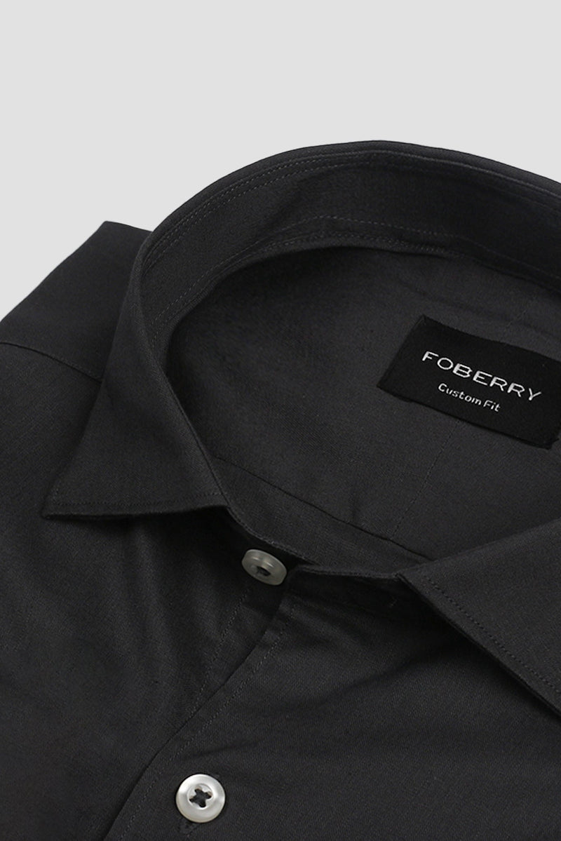 Grey Linen Featherweight Shirt