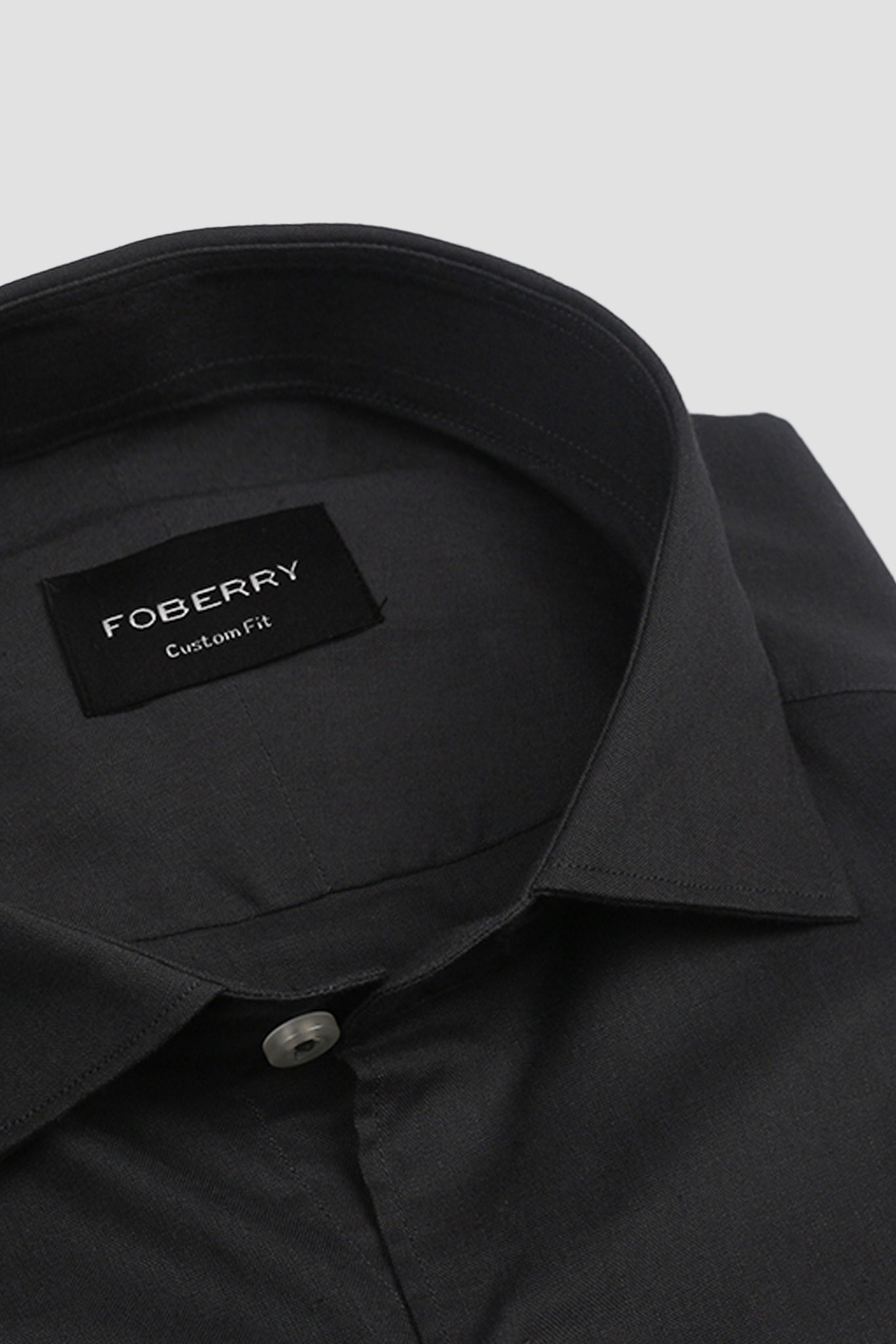 Grey Linen Featherweight Shirt