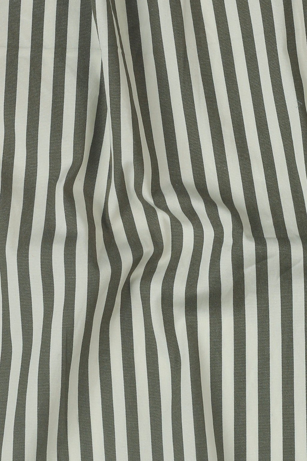 Olive Green Bengal Striped Shirt