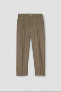 French Beige Tropical Wool Blended Dress Pant