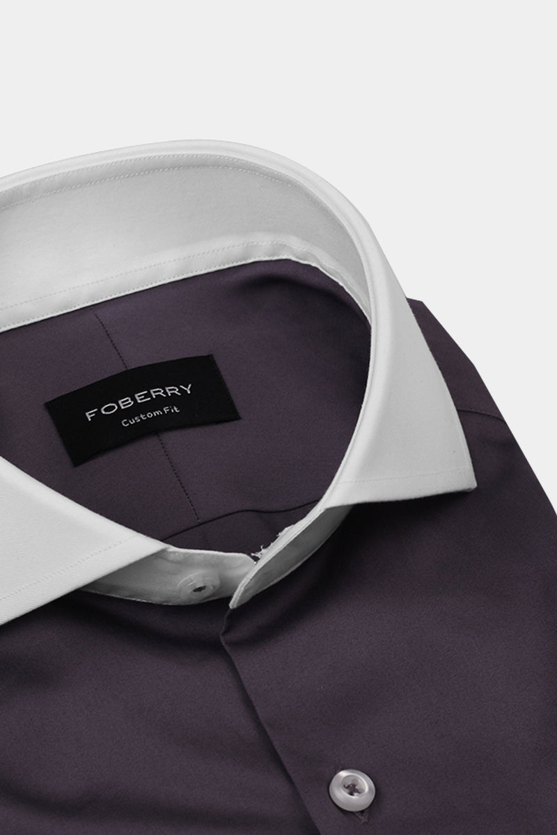Light Mauve Egyptian Poplin Shirt