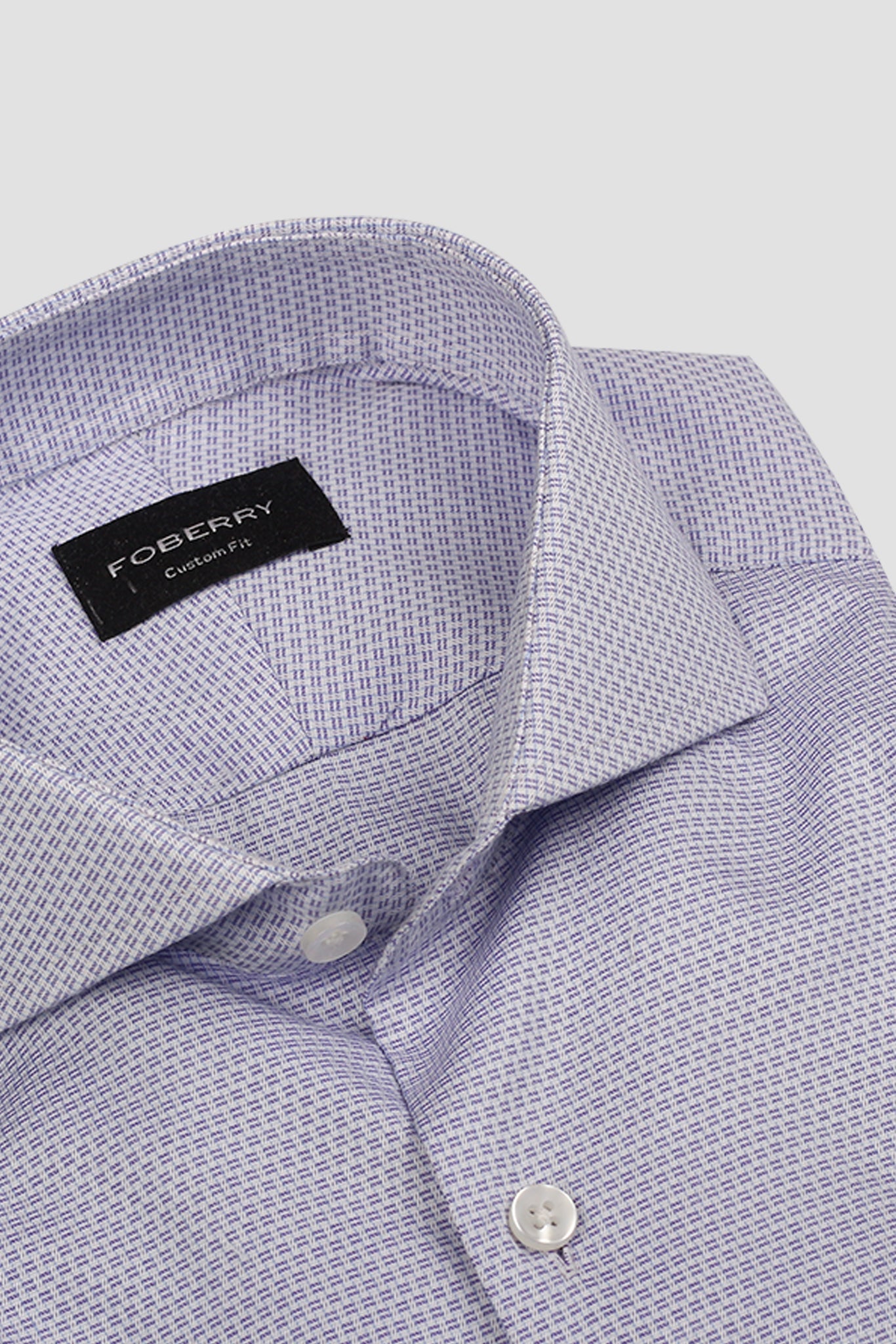 Soft Lilac Structured Shirt
