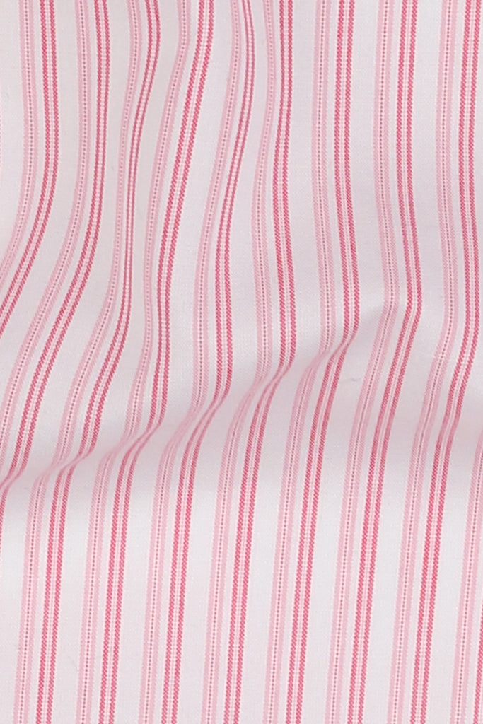 Fuchsia Hairline Striped