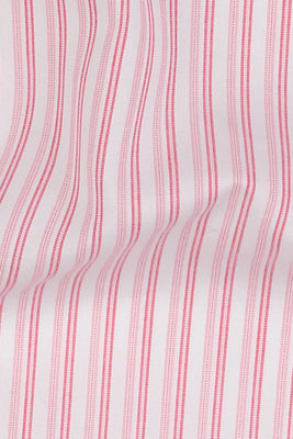 Fuchsia Hairline Striped