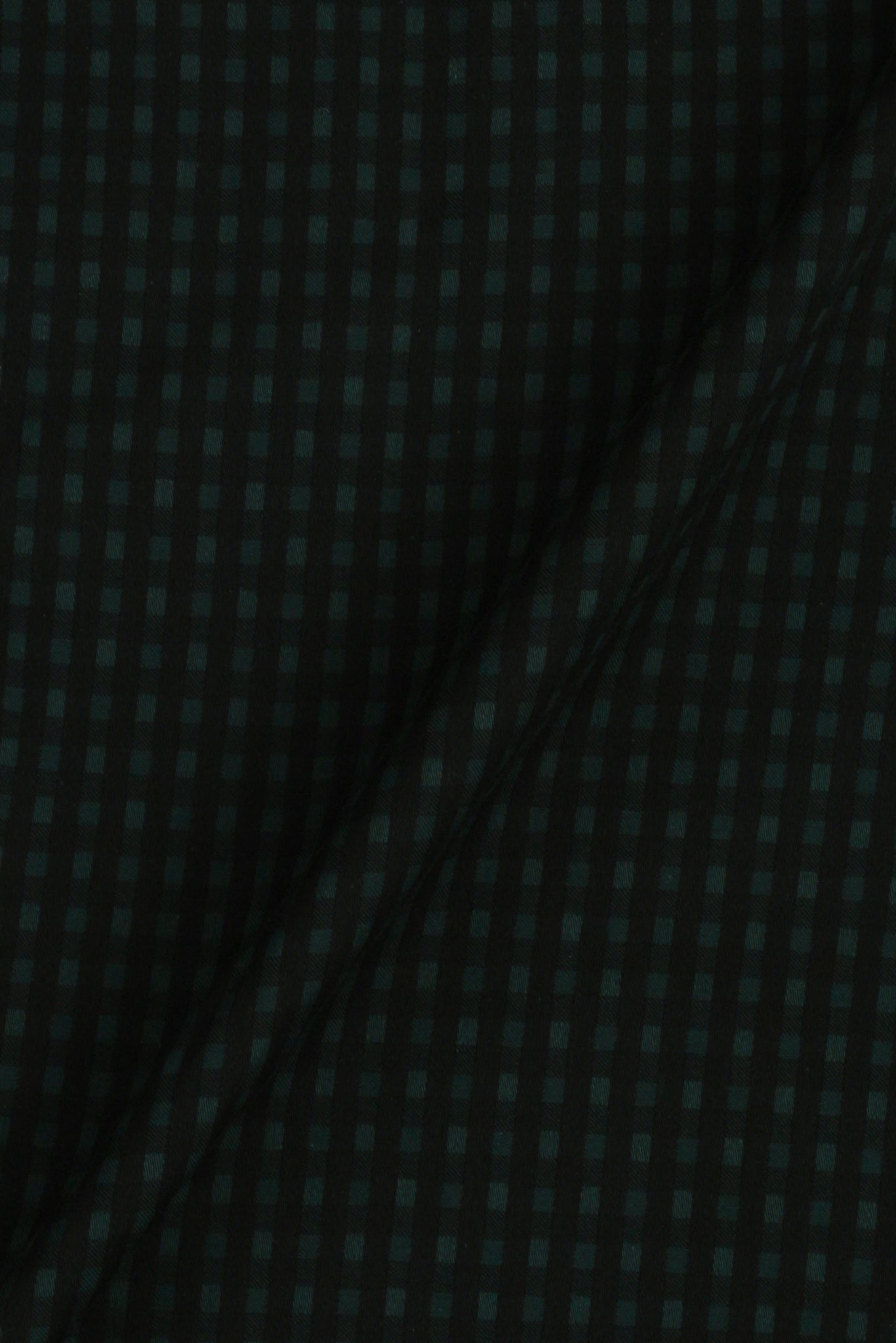 Black Green Boxed Shirt