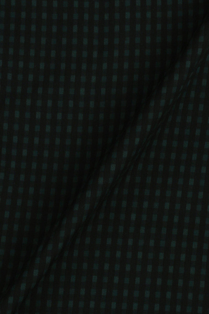 Black Green Boxed Shirt