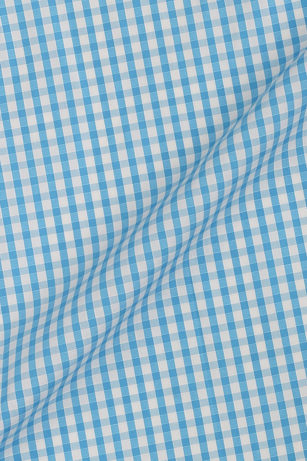 Soft Turquoise Blue Gingham