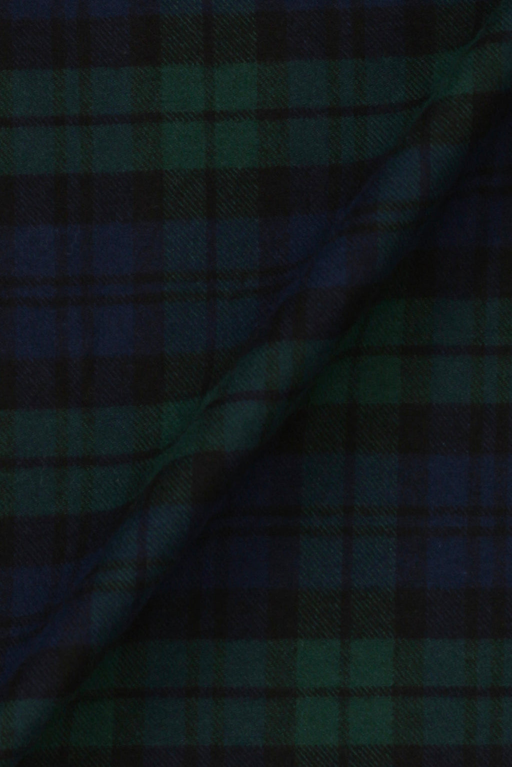 Soft Forrest Green Tartan Winter Flannel Shirt