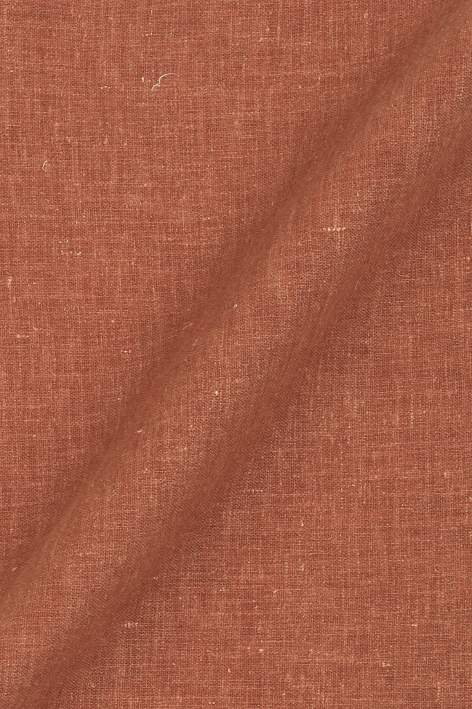 Sienna Brown Linen