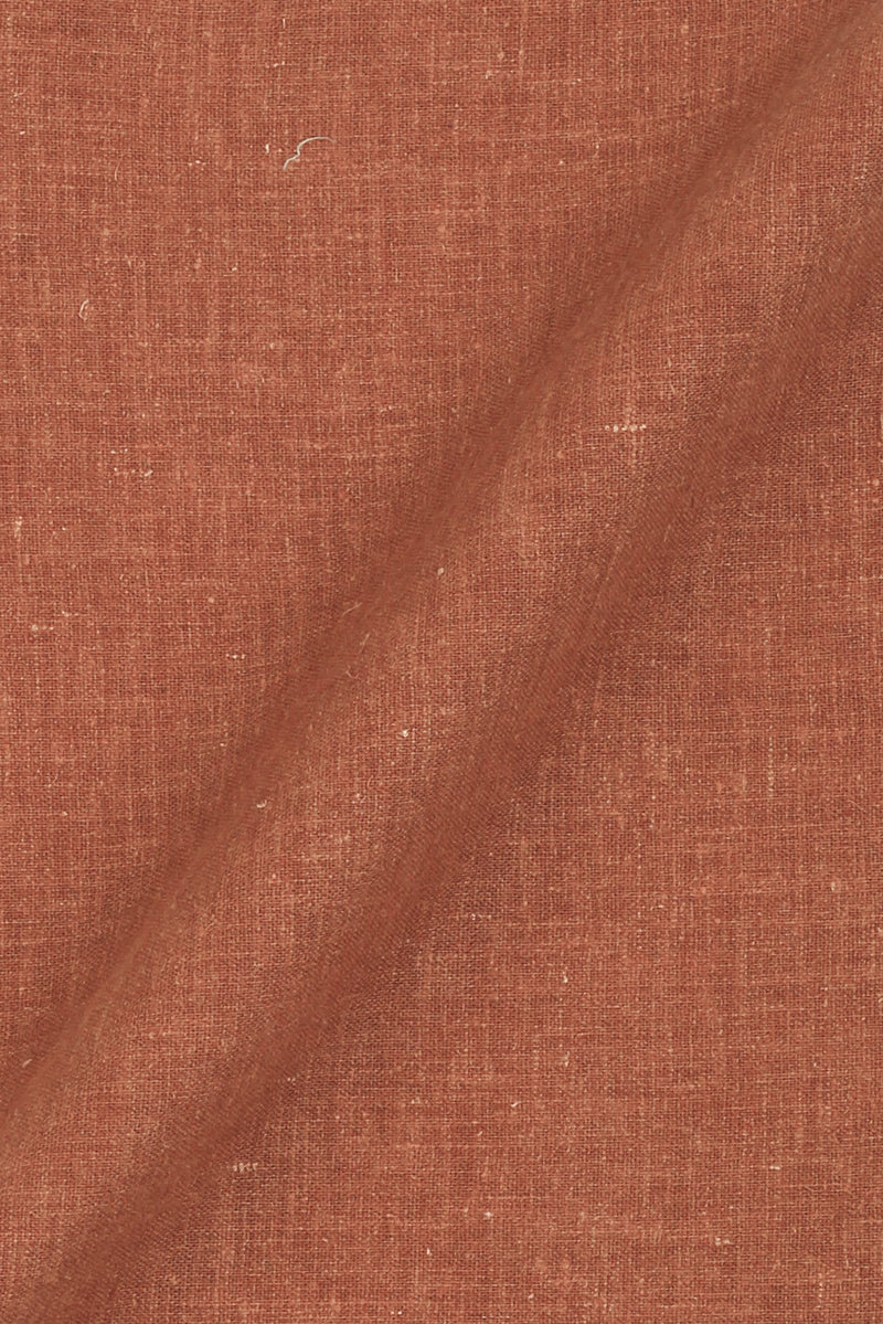 Sienna Brown Linen