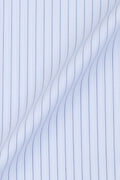 Sky Blue & Black Hairline Striped