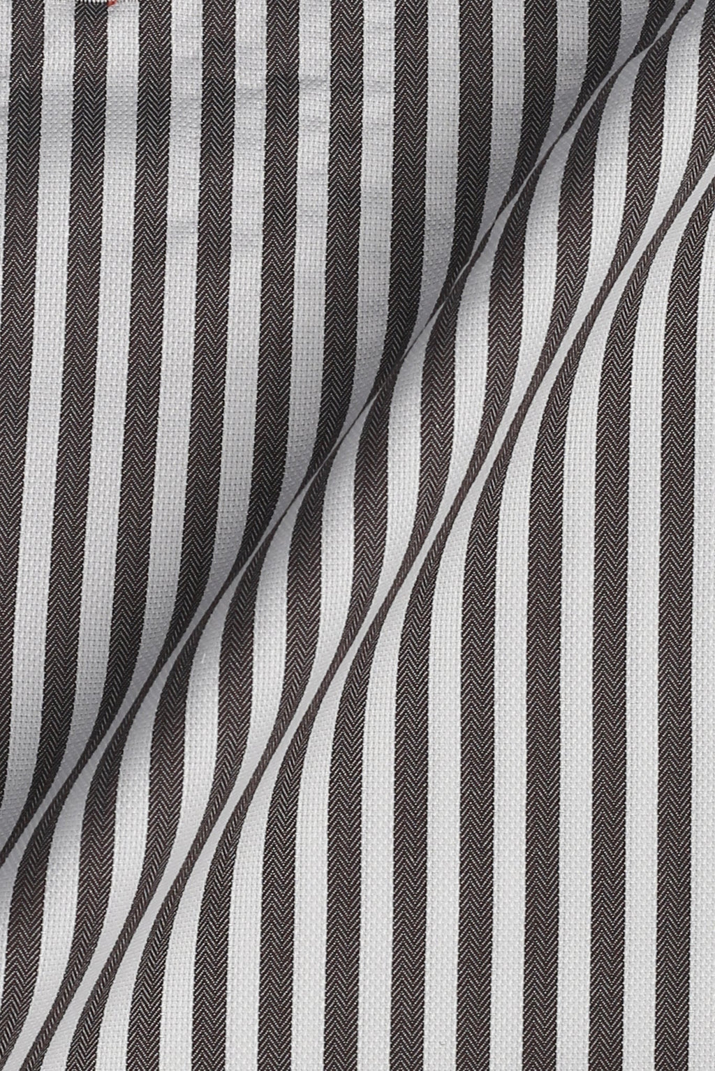 Charcoal Bengal Structured Stripes Shirt