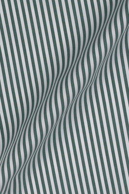 Soft Faded Green Candy Stripes