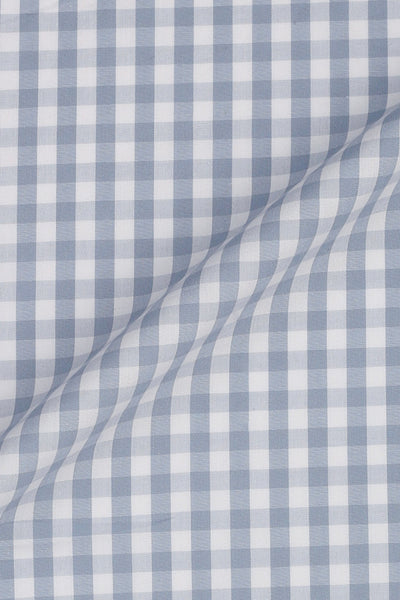 Sky Blue Buffalo Check