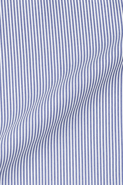 Soft Ink Blue Pencil Striped