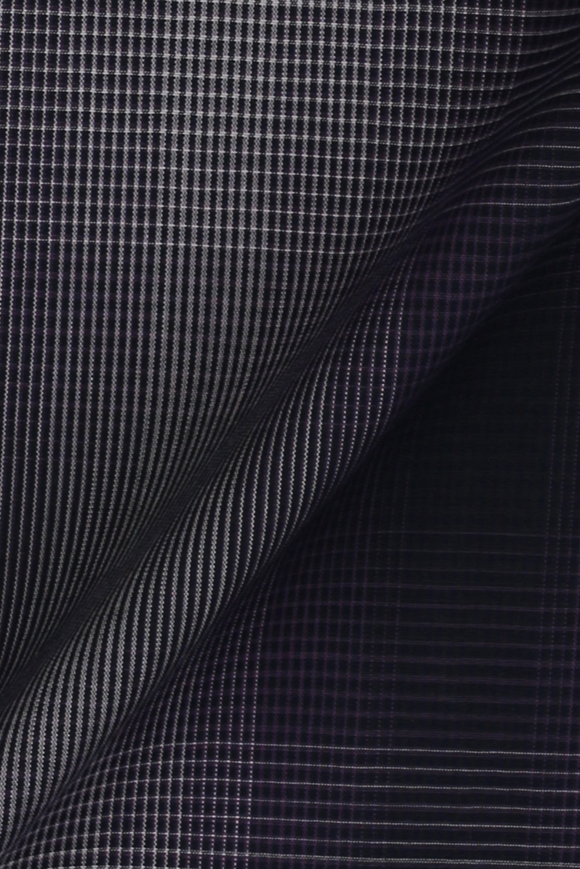 Purple Tartan Check Shirt