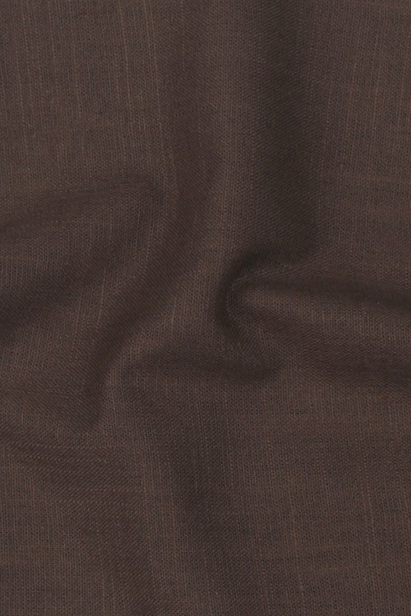 Soft Syrup Brown Irish Linen