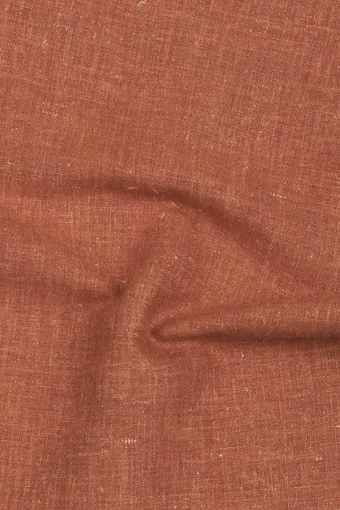 Sienna Brown Linen Shirt