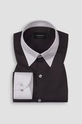 Dark Mauve Egyptian Poplin Shirt