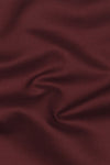 Soft Maroon Egyptian Poplin Pin Collar Shirt