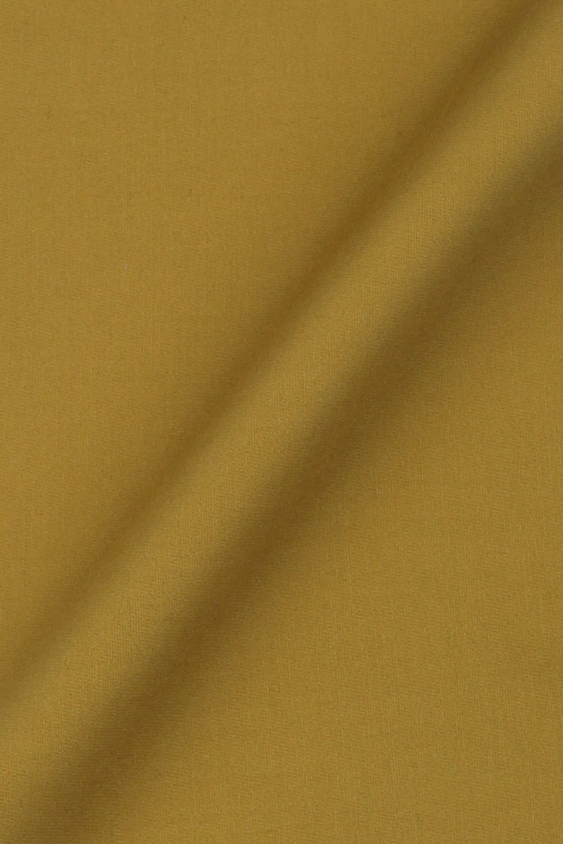 Mustard Egyptian Poplin Shirt