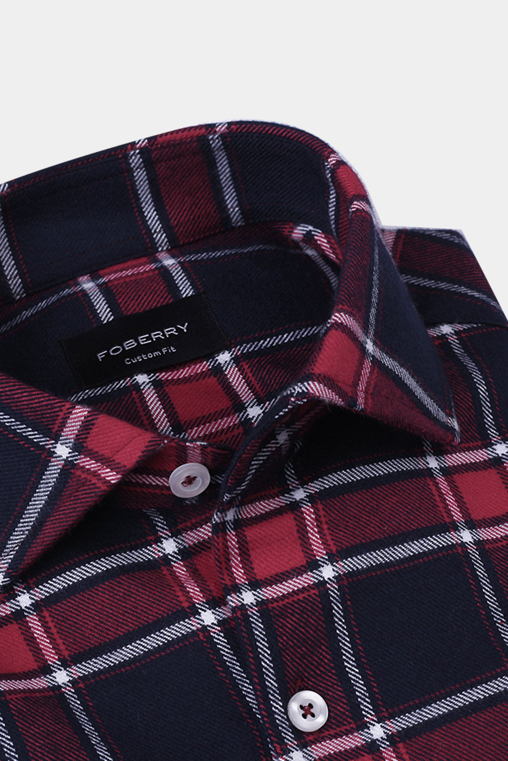 Multi Red & Blue Tartan Winter Flannel Shirt