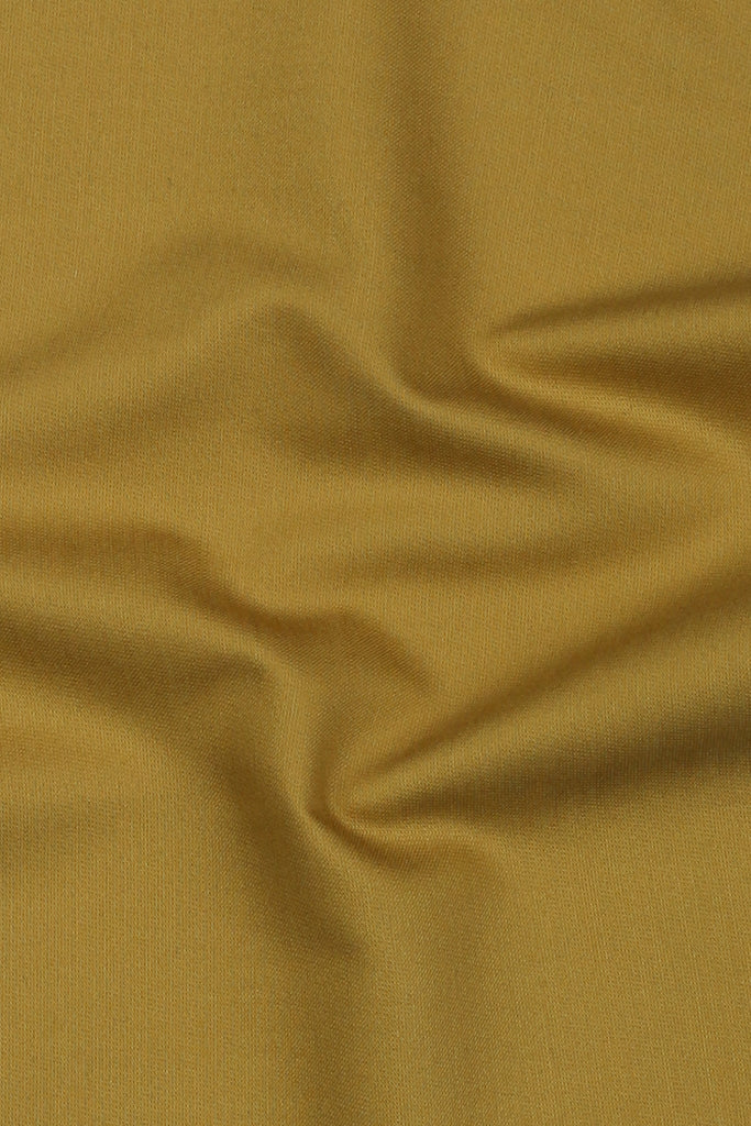 Mustard Egyptian Poplin Shirt