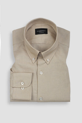 Caramel Linen Shirt