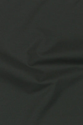 Charcoal Green Egyptian Poplin