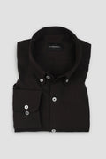 Dark Brown EU Linen Shirt