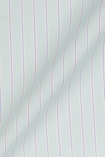 Blue on Green Hairline Stripes