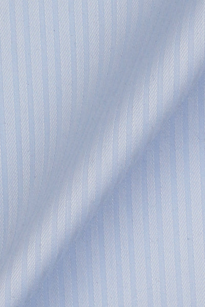 Soft Sky Blue Candy Stripes