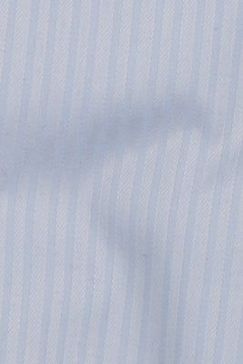Soft Sky Blue Candy Stripes