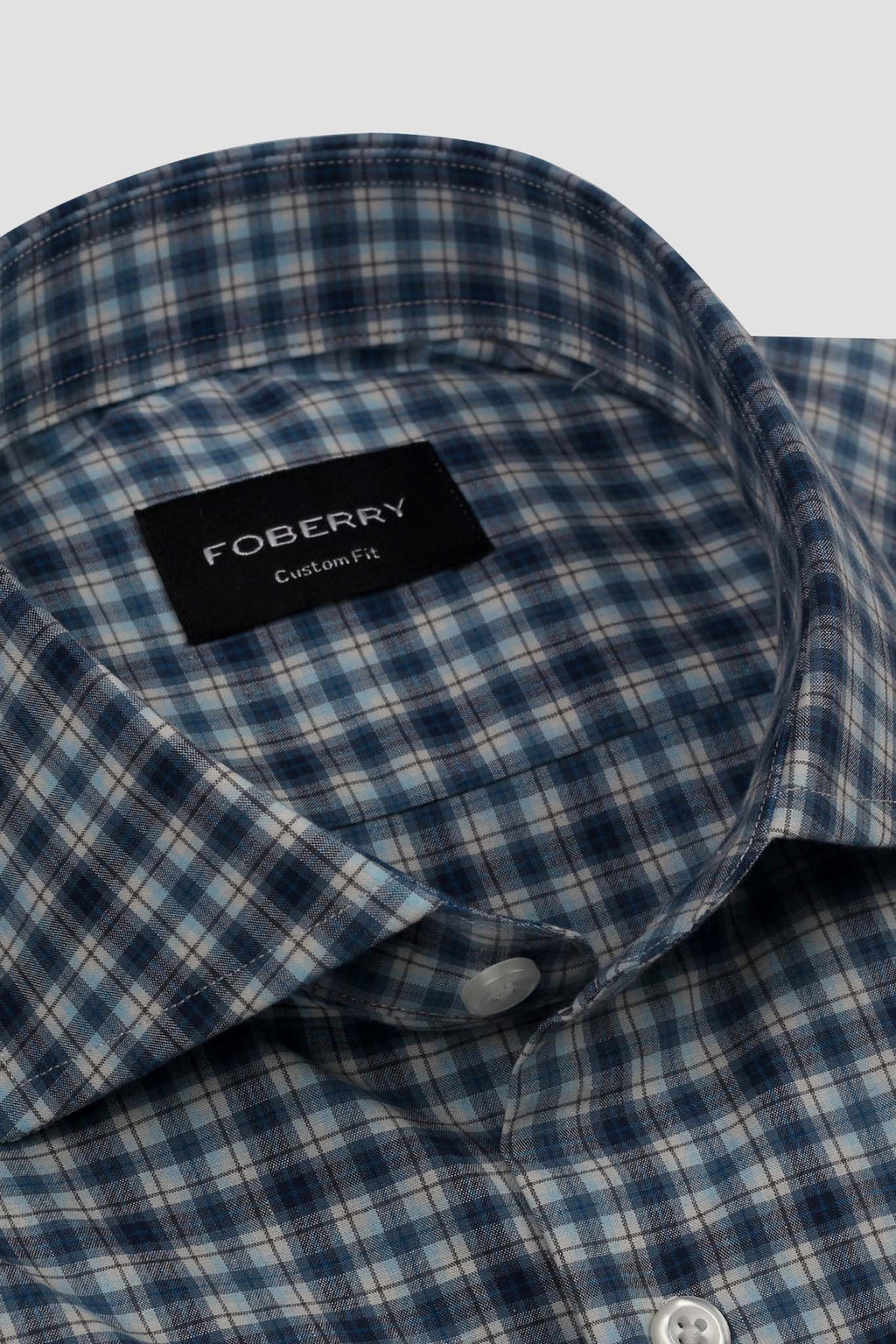 Persian Blue Tattersall Check Shirt