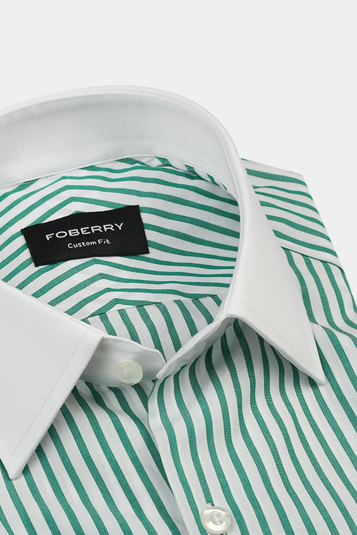 Moss Green Bengal Stripes Shirt