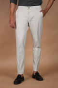 Slate Grey Twill Comfort Chinos