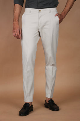 Slate Grey Twill Comfort Chinos