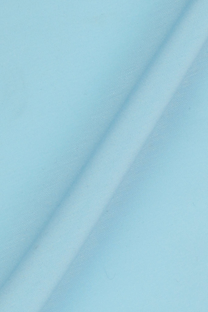Soft Aqua Blue Twill Shirt