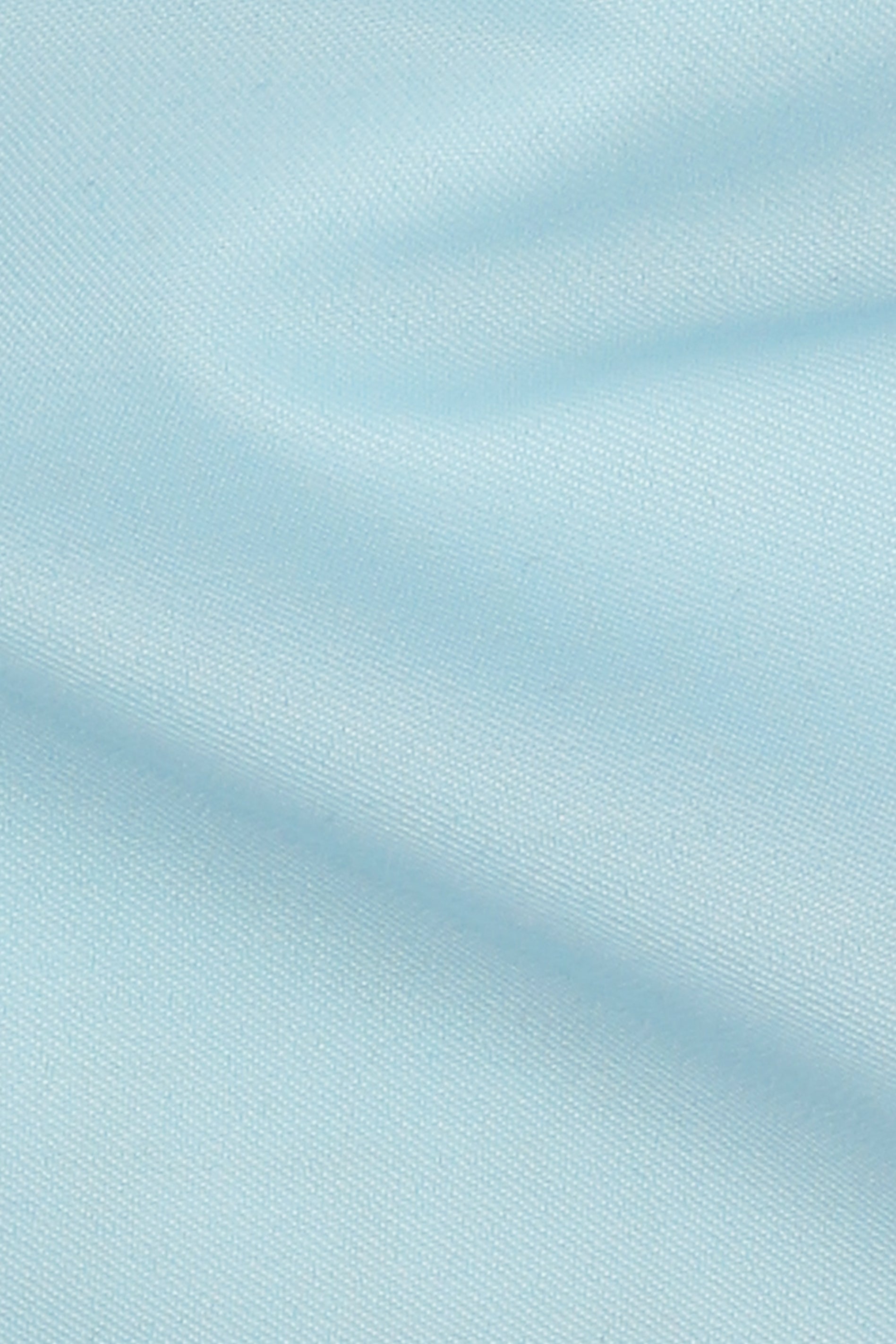 Soft Aqua Blue Twill Shirt