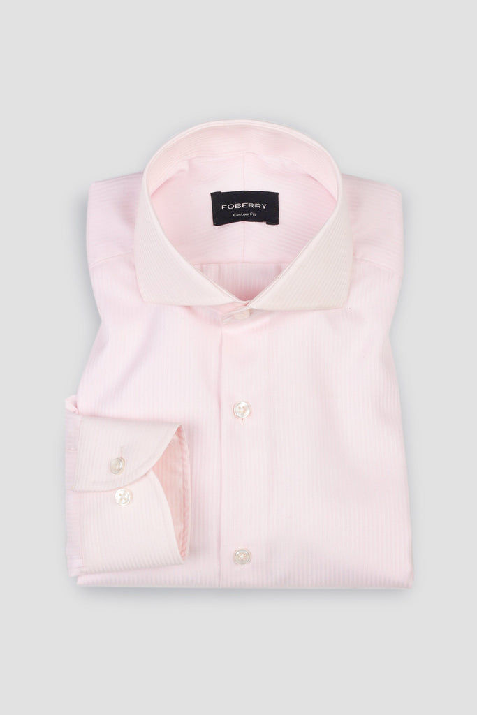 pastel dress shirt Light Pastel Pink Candy Stripes Shirt
