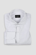 Blue Minibox Structured Shirt